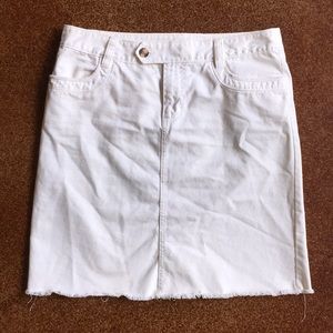 Women’s white skirt